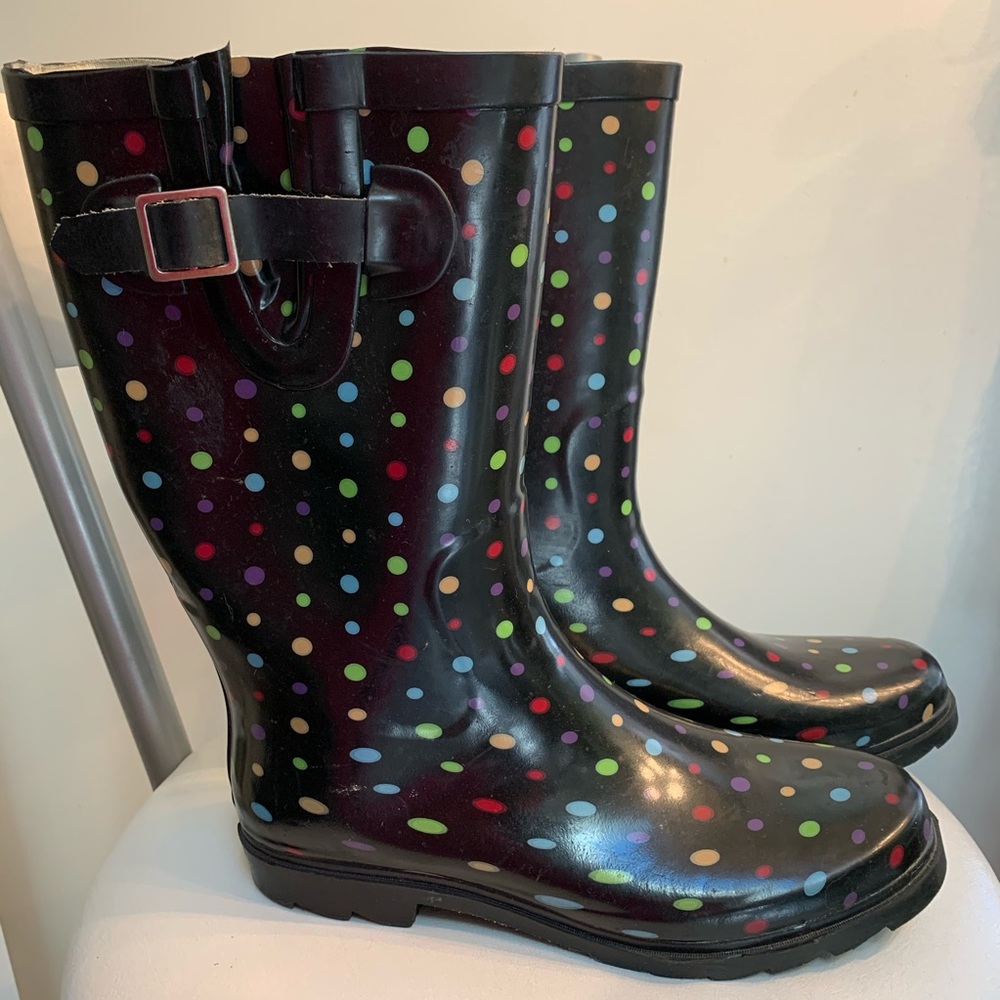 Polka Dot Rain Boots by Merona for Target